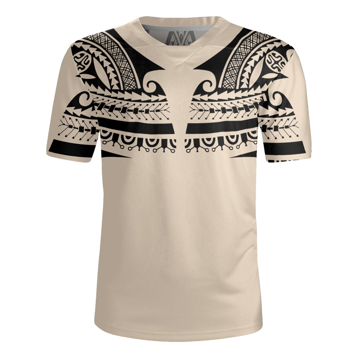 Polynesian Custom Personalised Rugby Jersey Polynesian Tattoo Style
