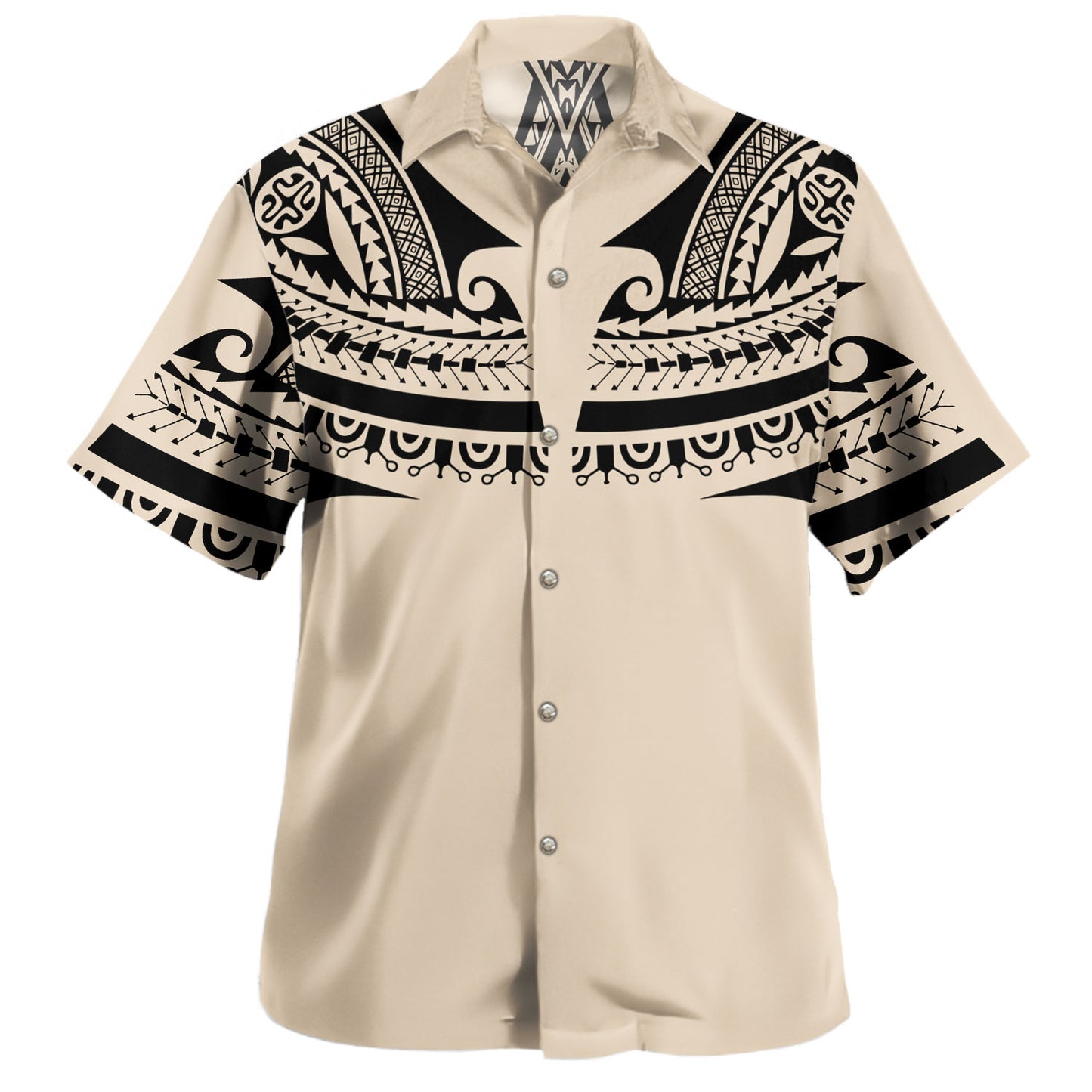 Polynesian Custom Personalised Hawaiian Shirt Polynesian Tattoo Style