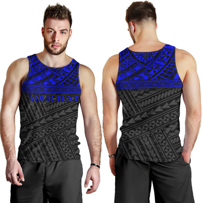 Polynesian Custom Personalised Tank Top Polynesian Tribal Patterns