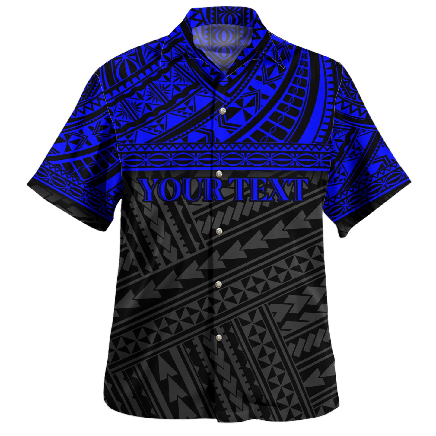 Polynesian Custom Personalised Hawaiian Shirt Polynesian Tribal Patterns