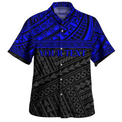 Polynesian Custom Personalised Hawaiian Shirt Polynesian Tribal Patterns