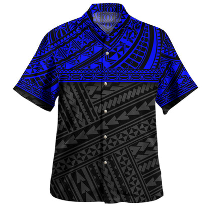 Polynesian Custom Personalised Hawaiian Shirt Polynesian Tribal Patterns