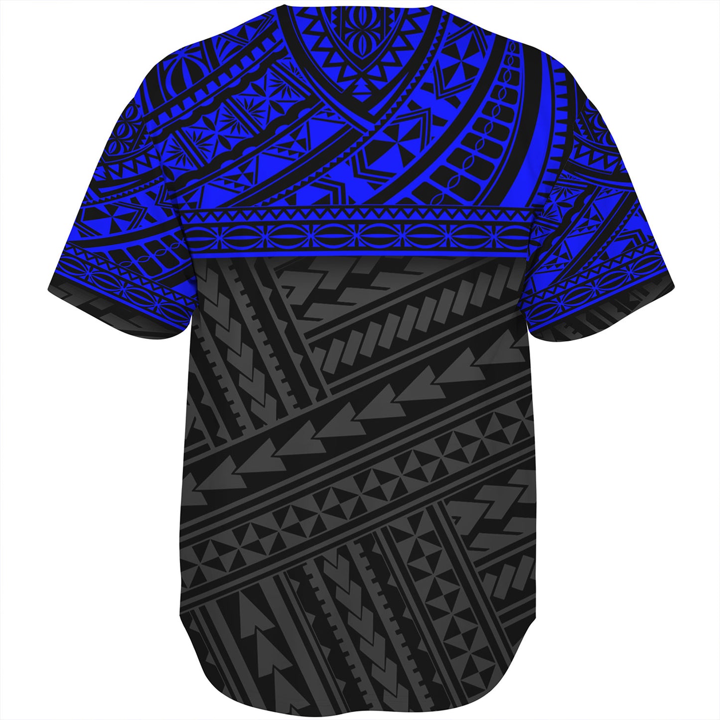Polynesian Custom Personalised Baseball Shirt Polynesian Tribal Patterns