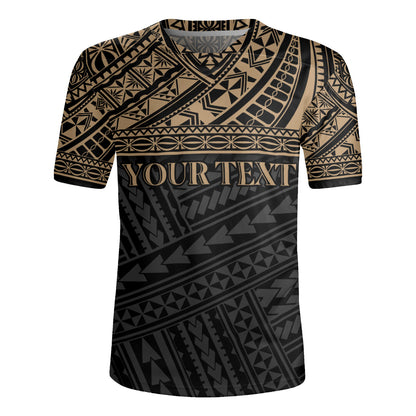 Polynesian Custom Personalised Rugby Jersey Polynesian Tribal Patterns