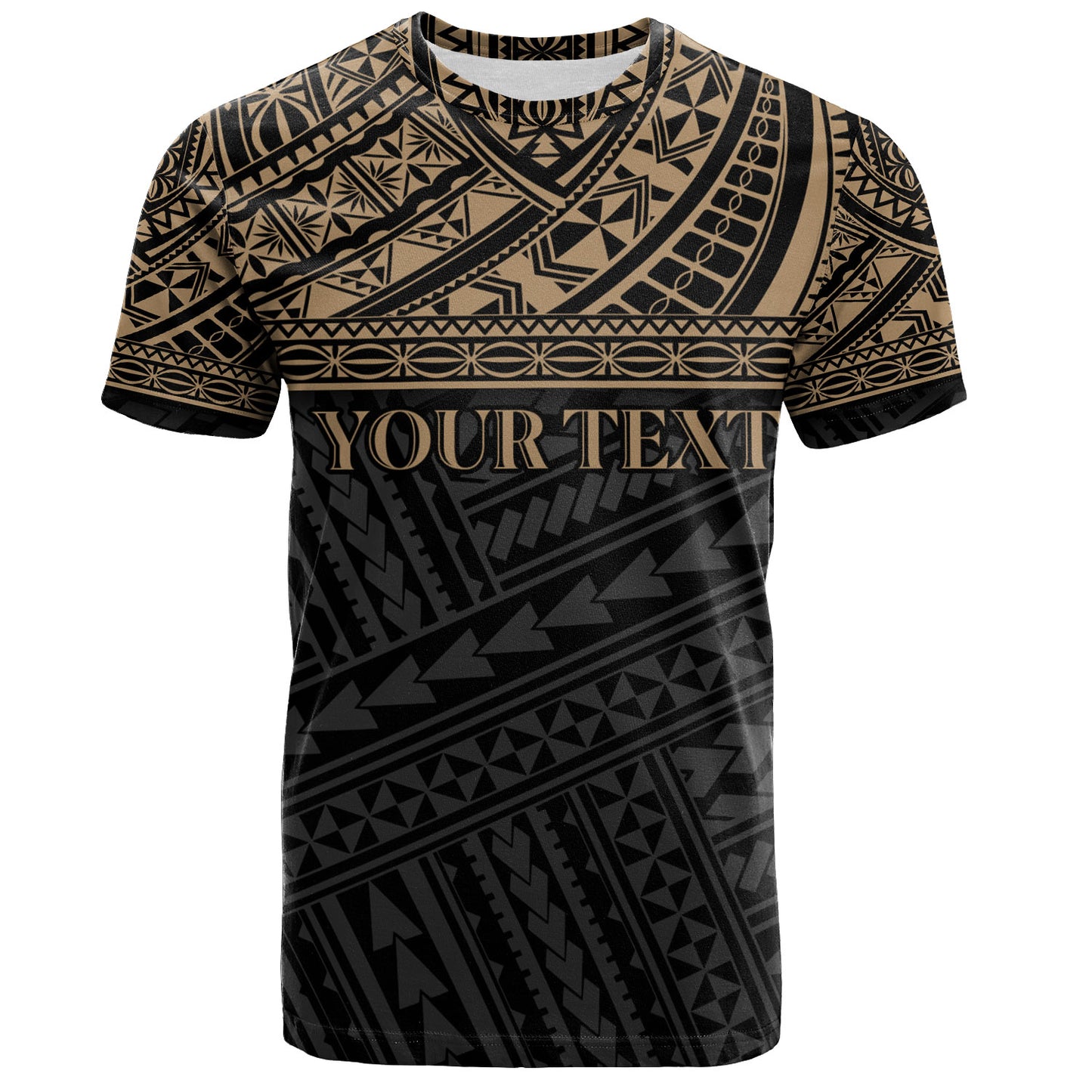 Polynesian Custom Personalised T-Shirt Polynesian Tribal Patterns