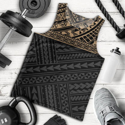 Polynesian Custom Personalised Tank Top Polynesian Tribal Patterns