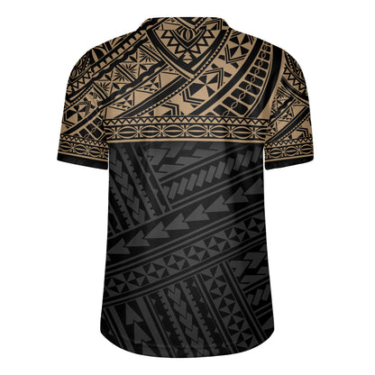 Polynesian Custom Personalised Rugby Jersey Polynesian Tribal Patterns