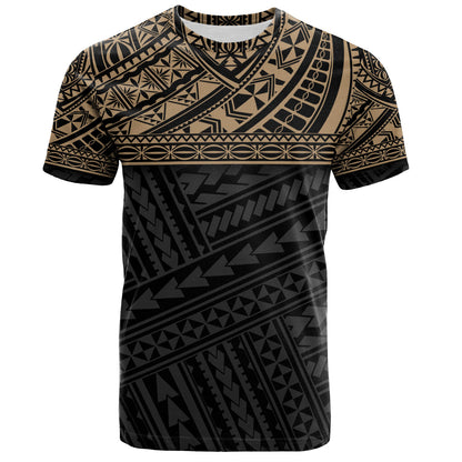 Polynesian Custom Personalised T-Shirt Polynesian Tribal Patterns