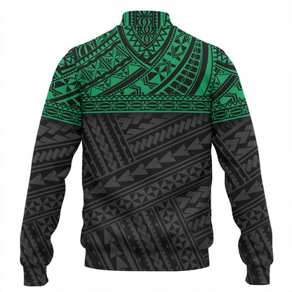 Polynesian Custom Personalised Baseball Jacket Polynesian Tribal Patterns