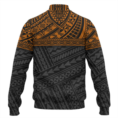 Polynesian Custom Personalised Baseball Jacket Polynesian Tribal Patterns