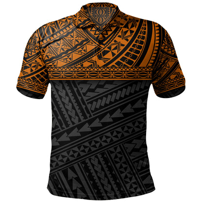 Polynesian Custom Personalised Polo Shirt Polynesian Tribal Patterns