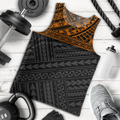 Polynesian Custom Personalised Tank Top Polynesian Tribal Patterns