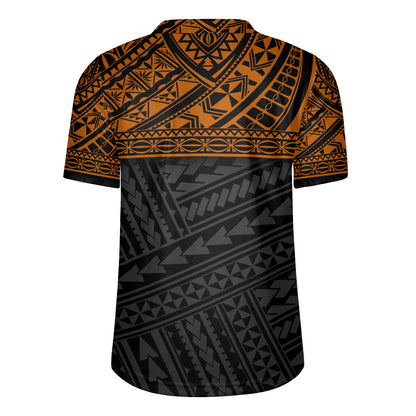 Polynesian Custom Personalised Rugby Jersey Polynesian Tribal Patterns