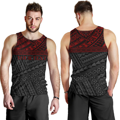 Polynesian Custom Personalised Tank Top Polynesian Tribal Patterns