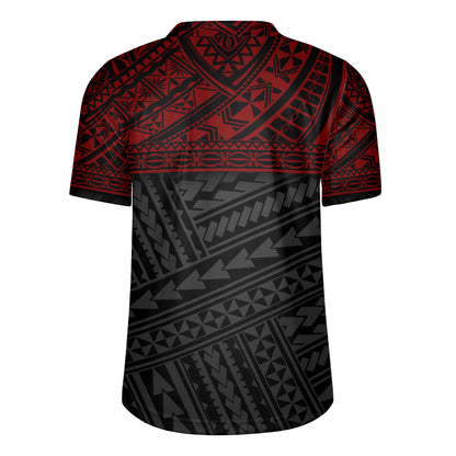 Polynesian Custom Personalised Rugby Jersey Polynesian Tribal Patterns