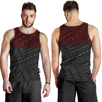 Polynesian Custom Personalised Tank Top Polynesian Tribal Patterns