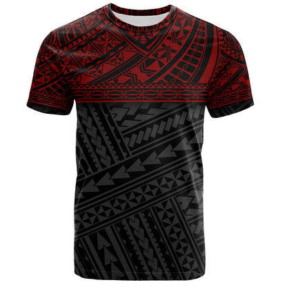 Polynesian Custom Personalised T-Shirt Polynesian Tribal Patterns