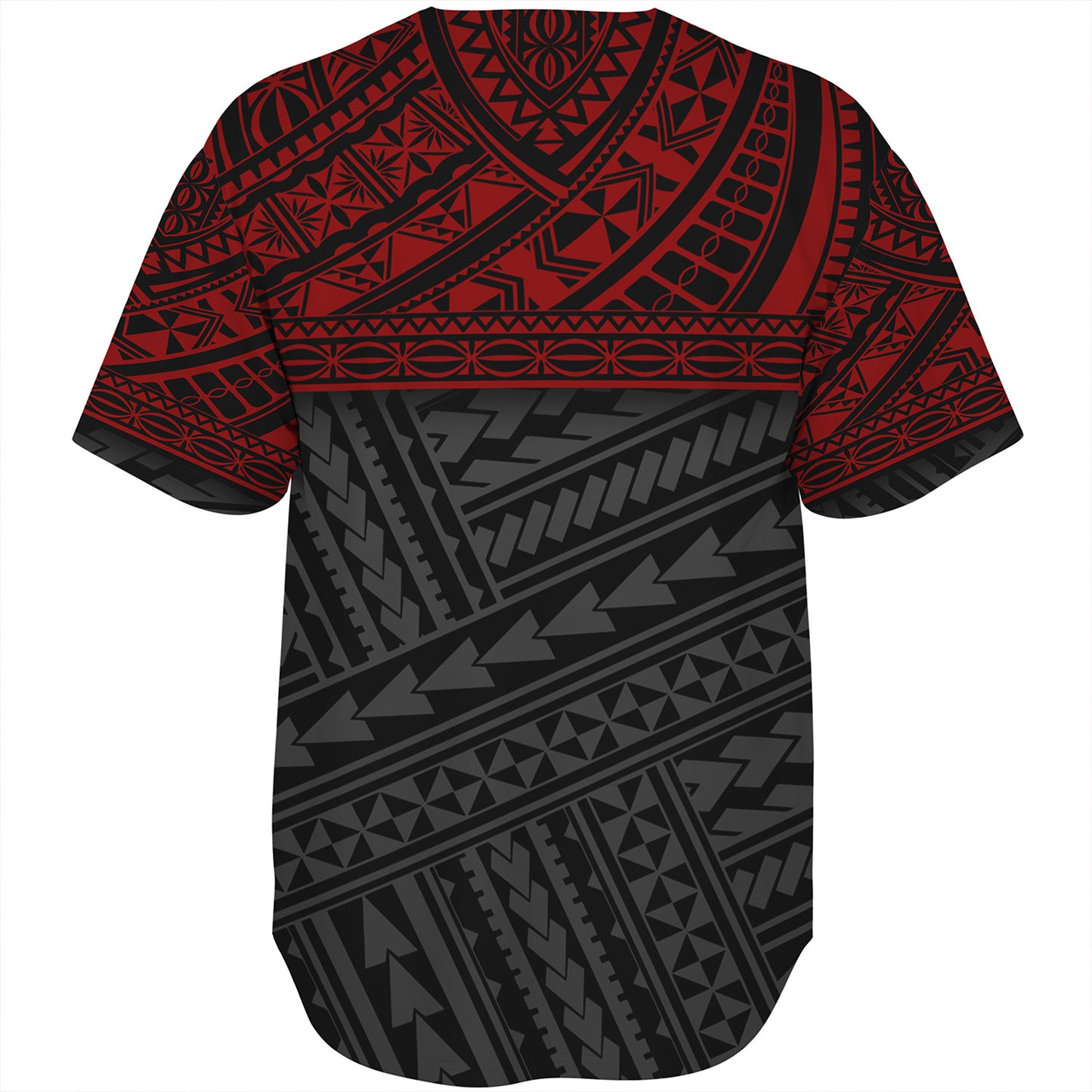 Polynesian Custom Personalised Baseball Shirt Polynesian Tribal Patterns