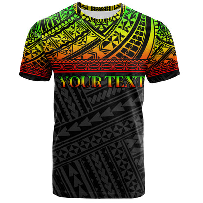 Polynesian Custom Personalised T-Shirt Polynesian Tribal Patterns