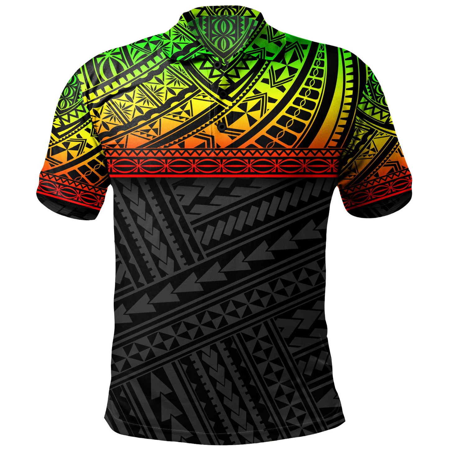 Polynesian Custom Personalised Polo Shirt Polynesian Tribal Patterns