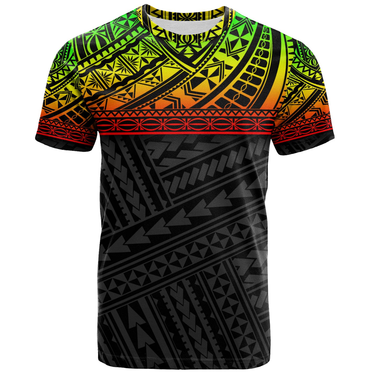 Polynesian Custom Personalised T-Shirt Polynesian Tribal Patterns