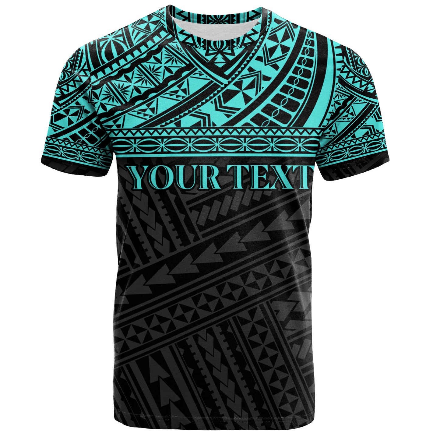 Polynesian Custom Personalised T-Shirt Polynesian Tribal Patterns