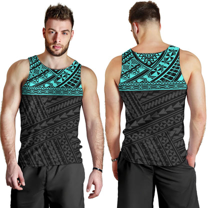 Polynesian Custom Personalised Tank Top Polynesian Tribal Patterns