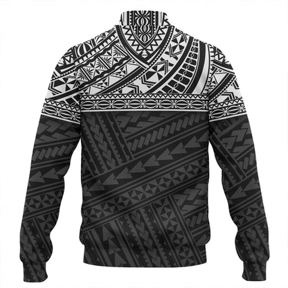 Polynesian Custom Personalised Baseball Jacket Polynesian Tribal Patterns