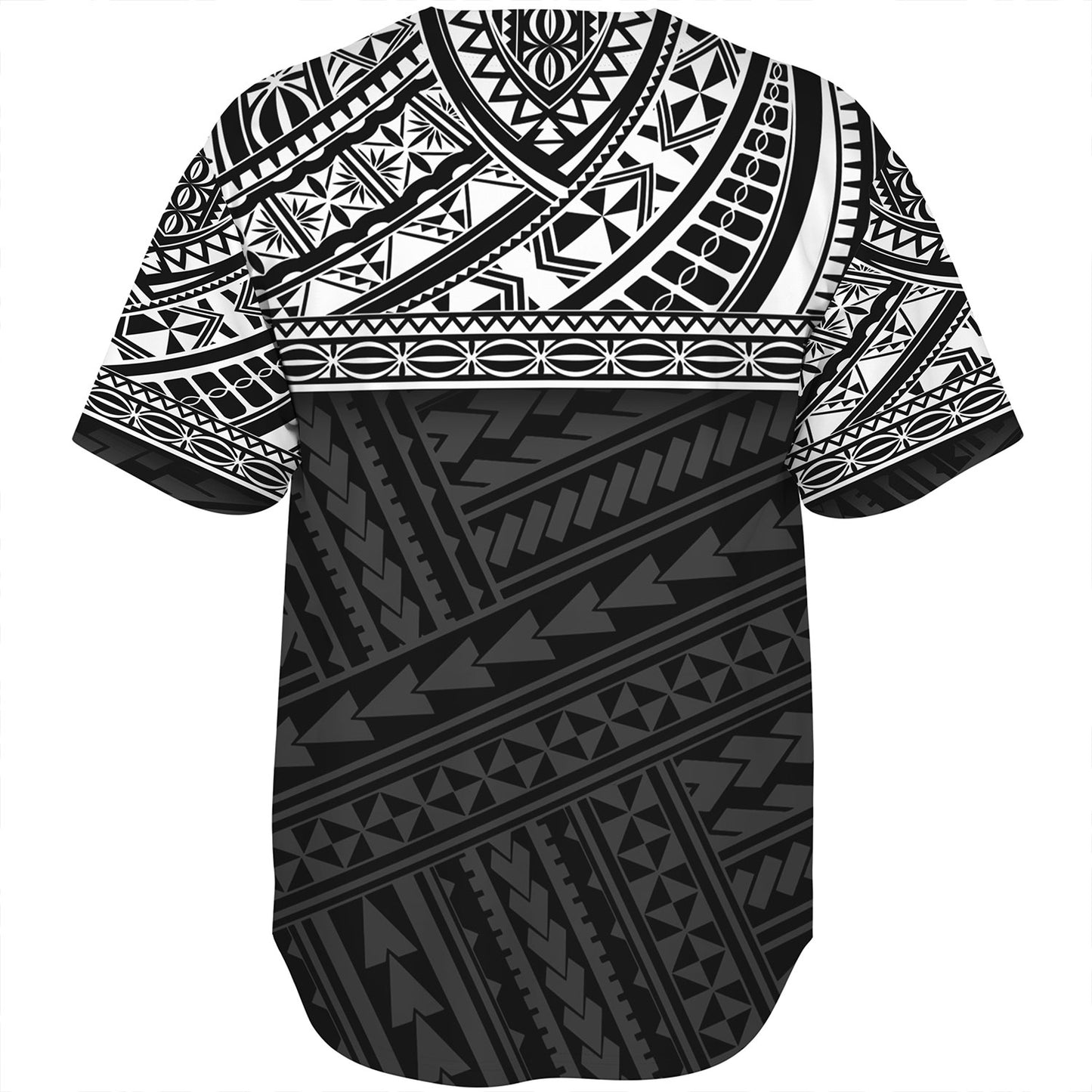 Polynesian Custom Personalised Baseball Shirt Polynesian Tribal Patterns