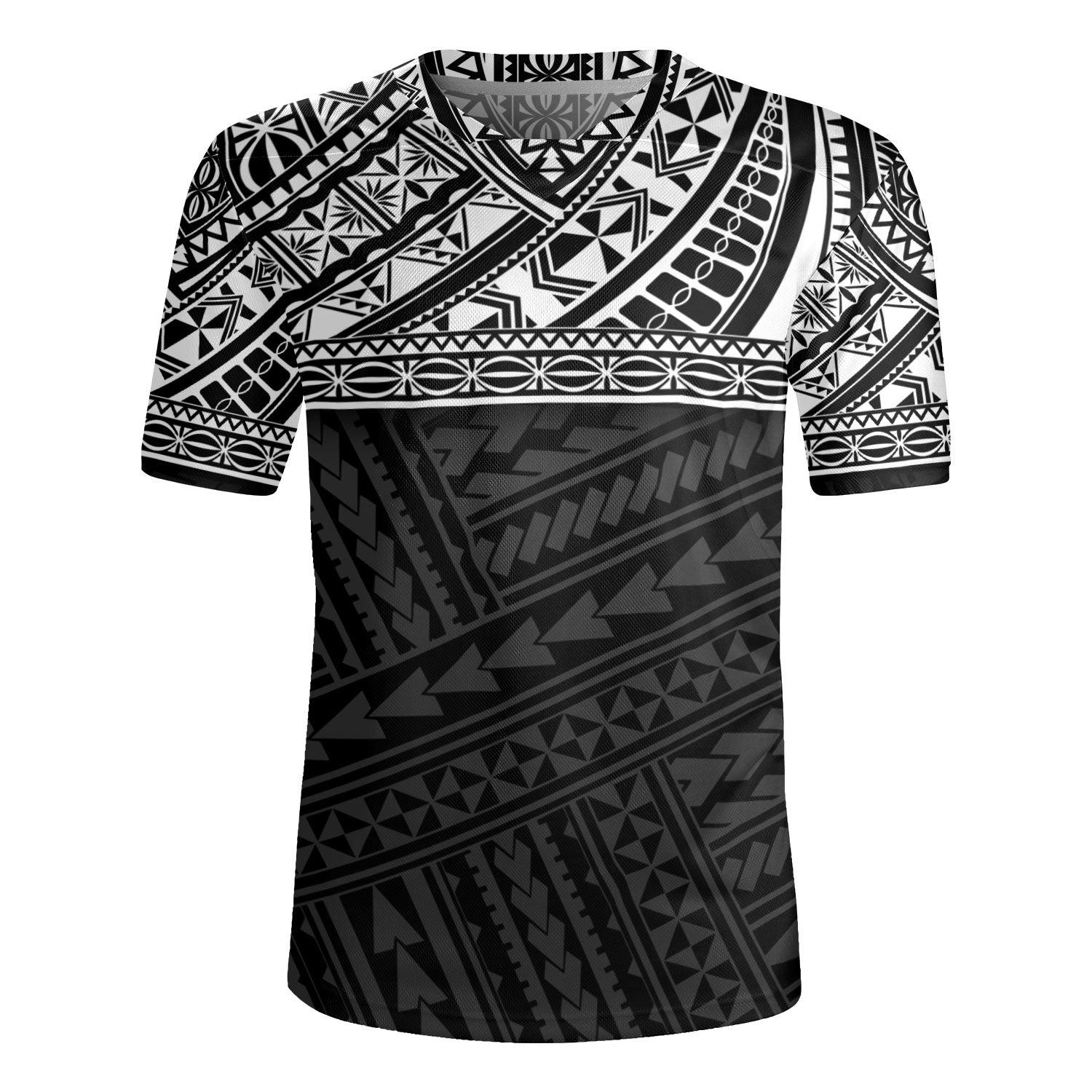 Polynesian Custom Personalised Rugby Jersey Polynesian Tribal Patterns ...
