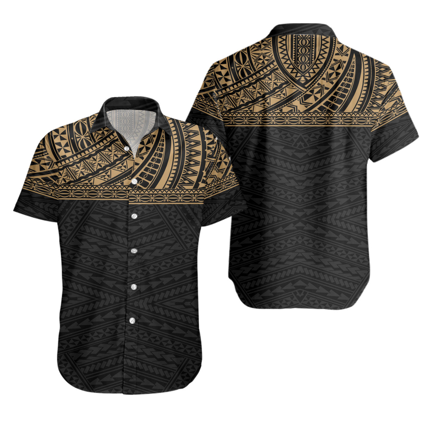 Polynesian Gold Short Sleeve Shirt