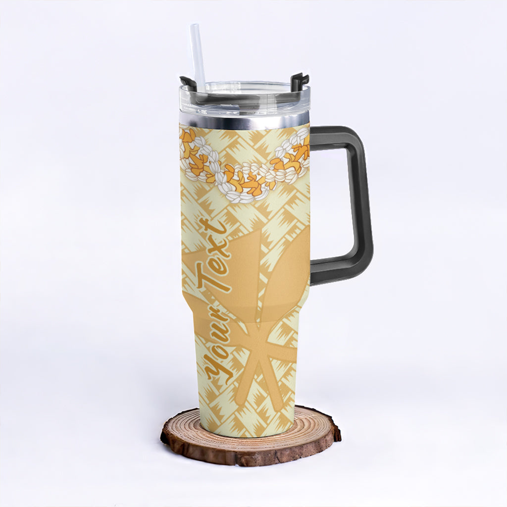 Hawaii 40oz Tumbler Polynesian Lei Island Love Style