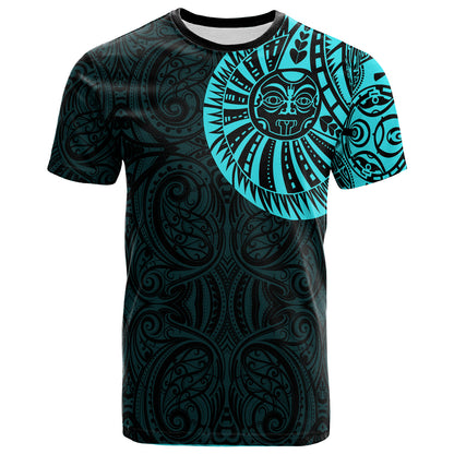 Polynesian Custom Personalised T-Shirt - Maori Warrior Tattoo Full Color