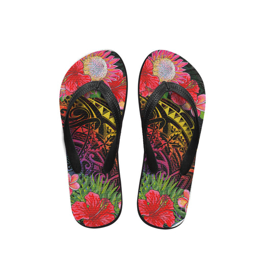 Polynesian Flip Flop - Polynesian Tropical Hippie Style