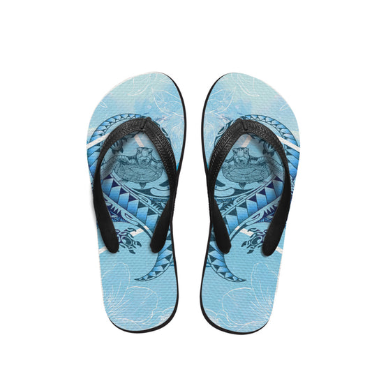 Polynesian Flip Flop - Turtle In The Sea