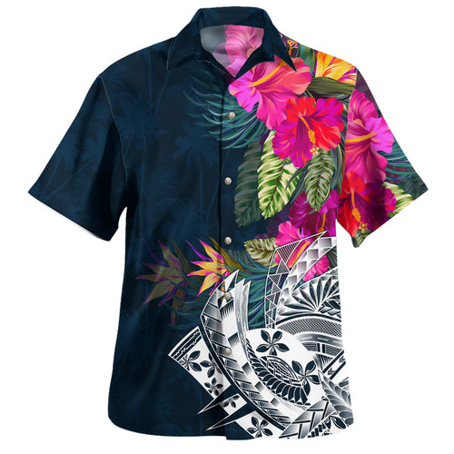 Polynesian Hawaiian Shirt Custom Personalised Polynesian Summer Vibes