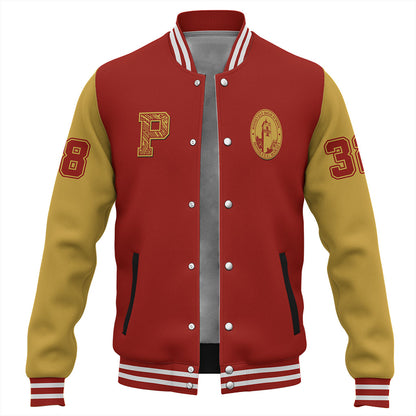 Hawaii Baseball Jacket President Theodore Roosevelt High Schoo Polynesian Letters Style