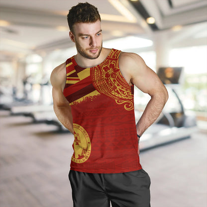 Hawaii Tank Top President Theodore Roosevelt High School With Crest Style