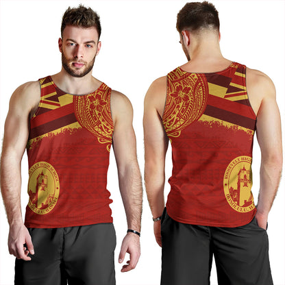Hawaii Tank Top President Theodore Roosevelt High School With Crest Style