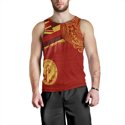 Hawaii Tank Top President Theodore Roosevelt High School With Crest Style