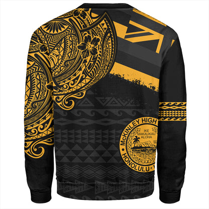 Hawaii Sweatshirt President William McKinley High School With Crest Style