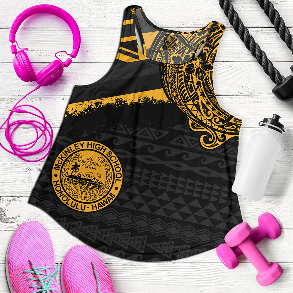 Hawaii Women Tank President William McKinley High School With Crest Style