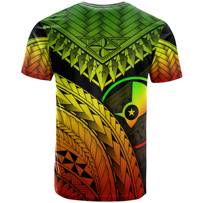 Yap Custom Personalised T-Shirt - Polynesian Necklace and Lauhala