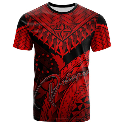 Pohnpei Custom Personalised T-Shirt - Polynesian Necklace and Lauhala
