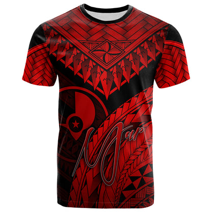 Yap Custom Personalised T-Shirt - Polynesian Necklace and Lauhala