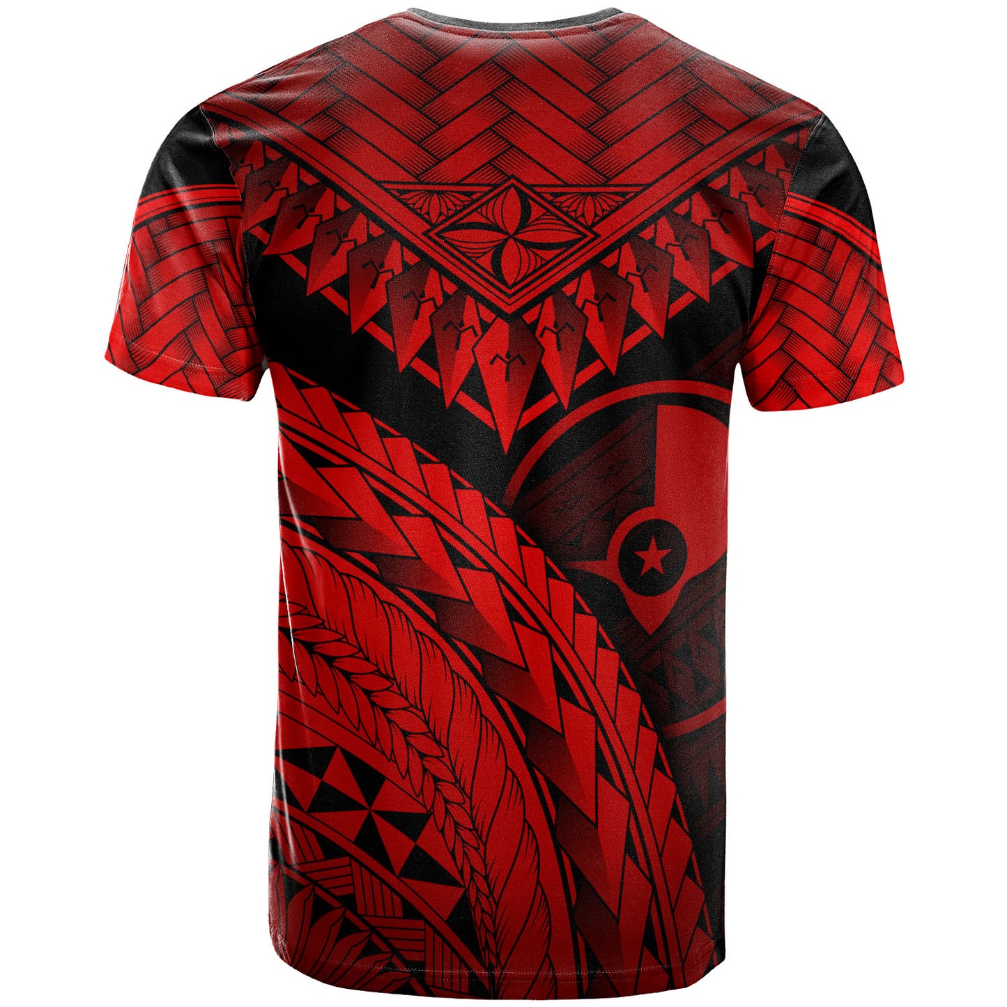 Yap Custom Personalised T-Shirt - Polynesian Necklace and Lauhala