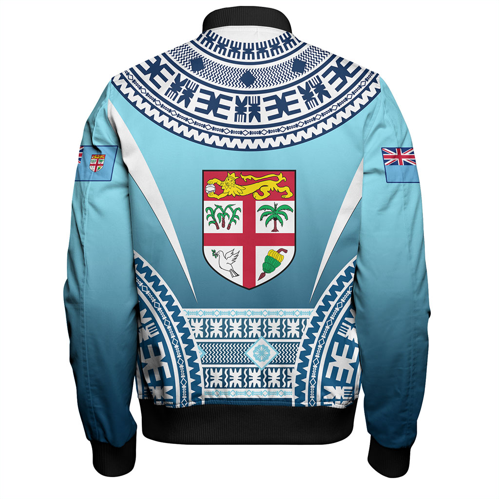 Fiji Bomber Jacket Pattern Traditional Circle Style