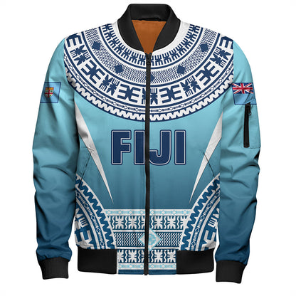 Fiji Bomber Jacket Pattern Traditional Circle Style