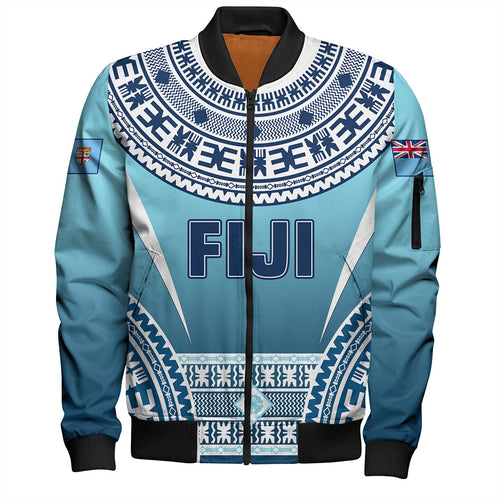 Fiji Bomber Jacket Pattern Traditional Circle Style