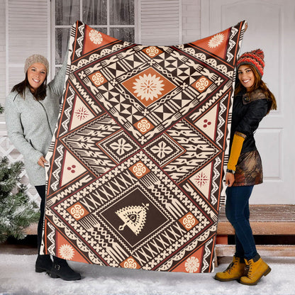 Fiji Premium Blanket Tapa Massi Art